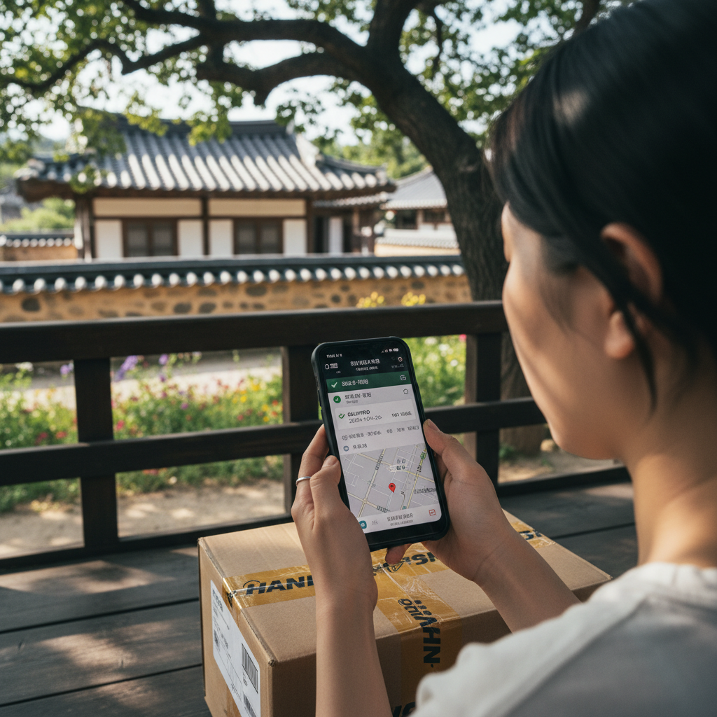 한진 택배 조회